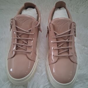 Giuseppe Zanotti Blush Patent Pink Women's Sneaker